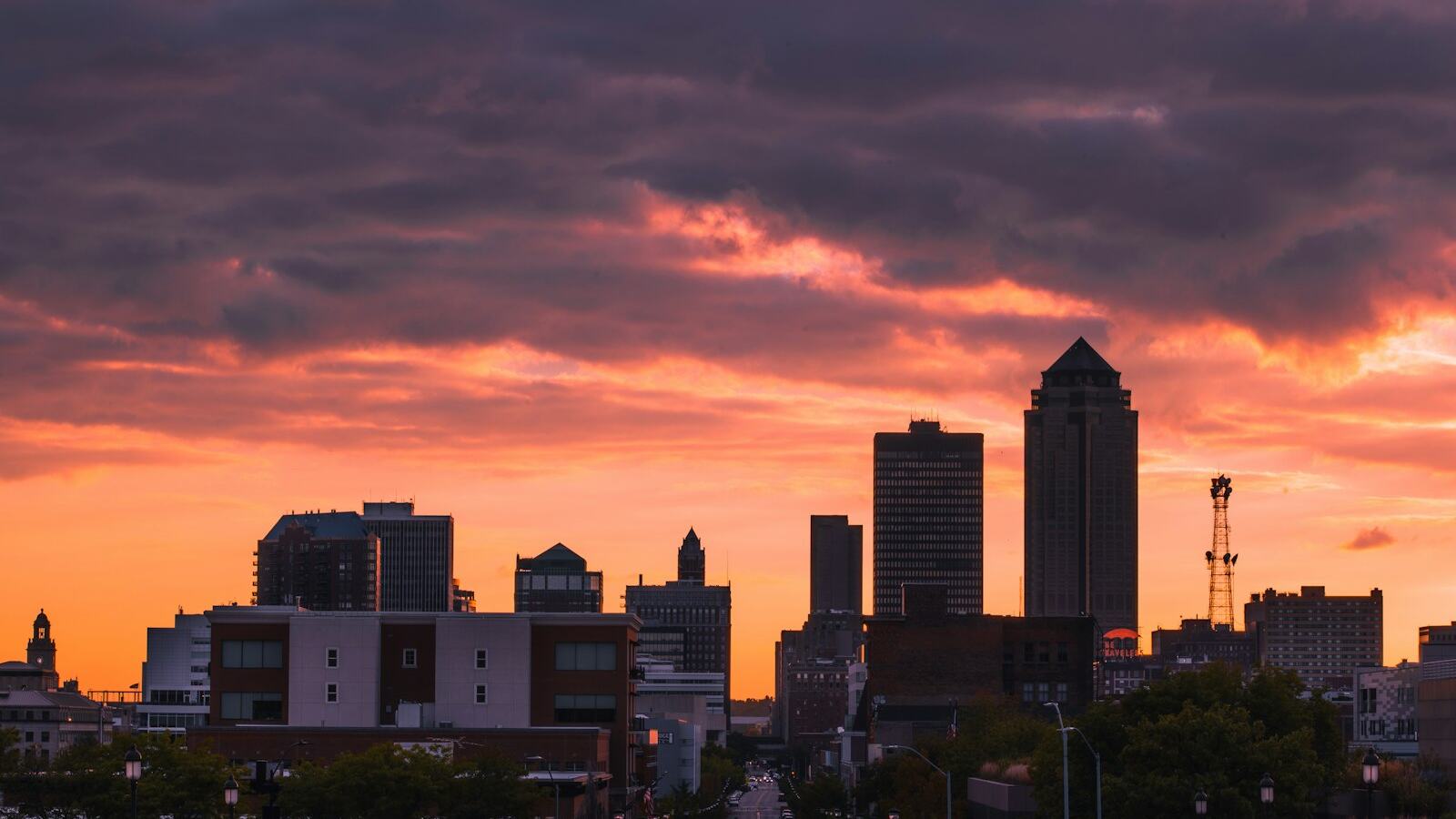 Des Moines skyline