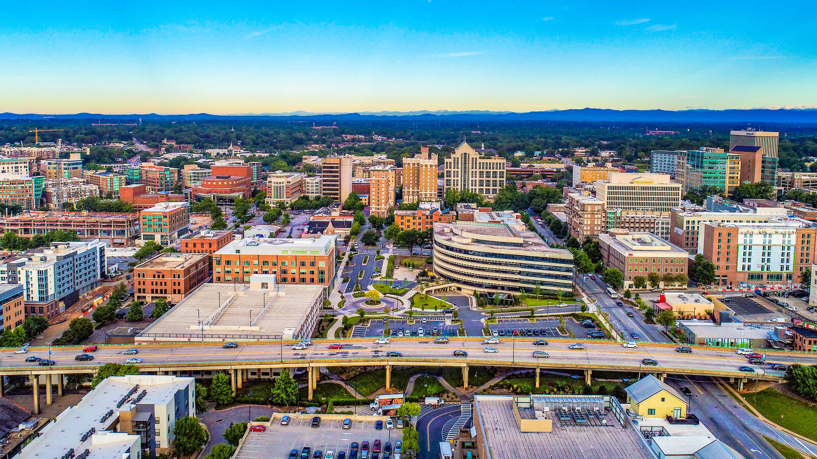 Greenville skyline